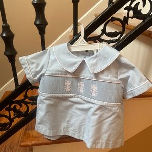 Smocked Cross Outfit